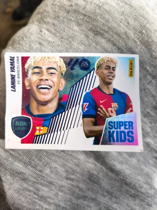 Cromo Lamine Yamal FC Barcelona Panini