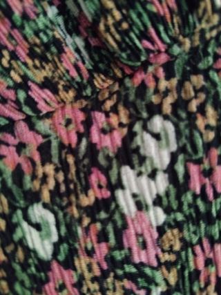 Camiseta Mango Estampada Floral Talla M