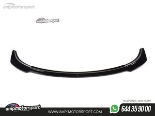 SPOILER DELANTERO DESCATALOGADO FORD FIESTA MK6 NEGRO BRILLO