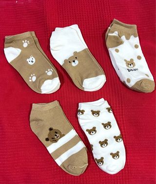 PACK 5 PARES DE CALCETINES OSITOS 