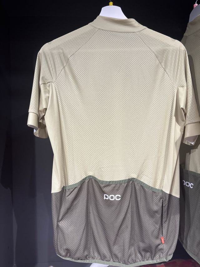 Maillot POC Essential Road Logo – Verde