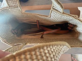 Bolso Loewe Beige y Negro