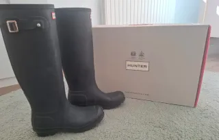 Botas de agua Hunter negras