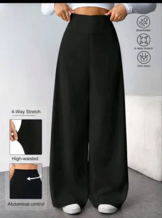 Pantalones anchos Shein XL negros
