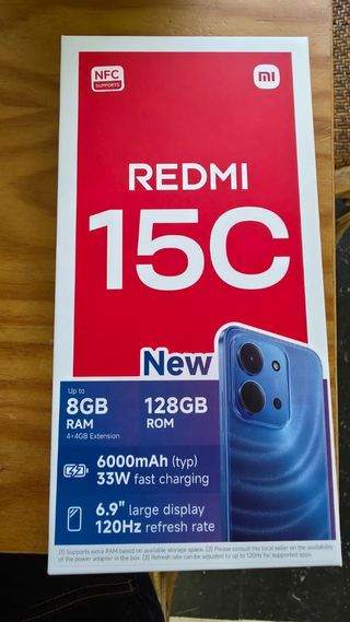 Xiaomi Redmi 15C 8GB RAM 128GB Azul