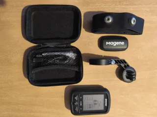 GPS Ciclocomputador Igpsport con cinta de cardio.