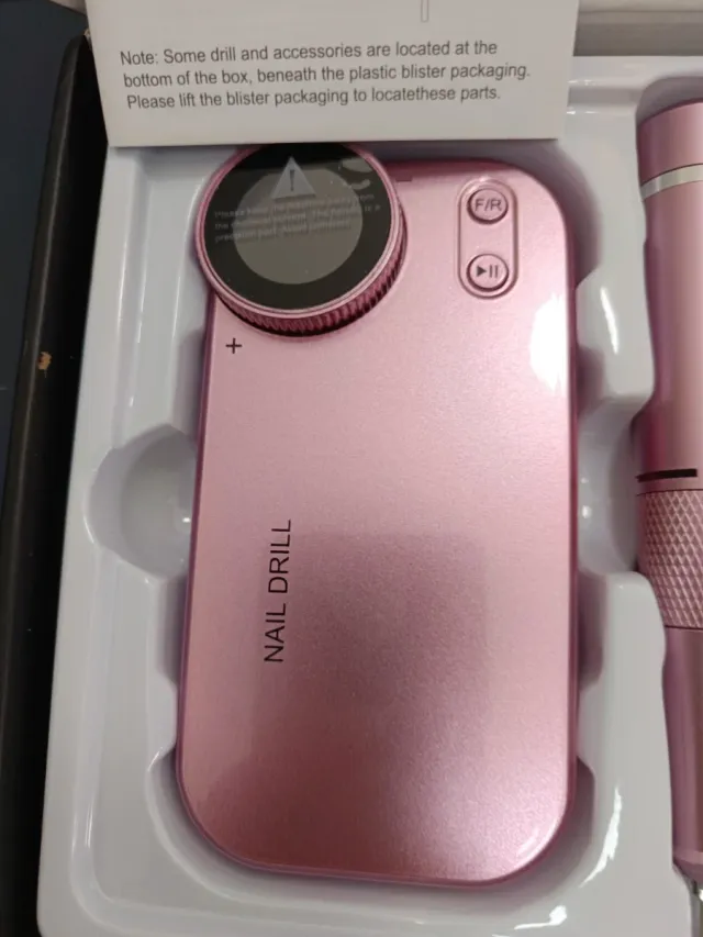 Máquina Uñas Portátil Rosa