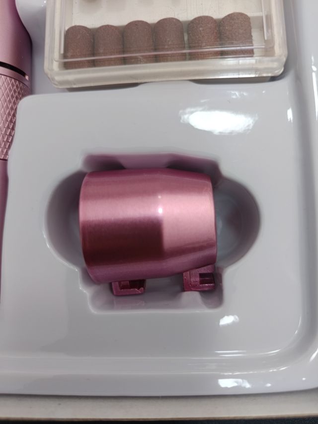 Máquina Uñas Portátil Rosa