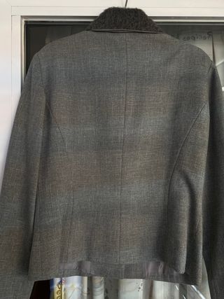 Conjunto de traje de chaqueta con falda