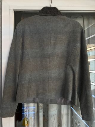 Conjunto de traje de chaqueta con falda