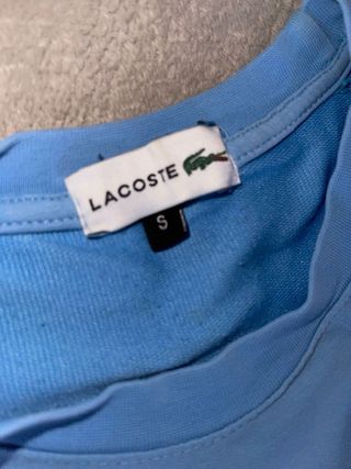 Camiseta Lacoste Azul Talla M