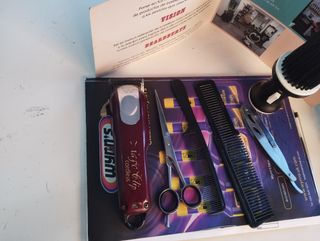 Kit Barbería: Aceite, Gel Afeitado y Cepillo