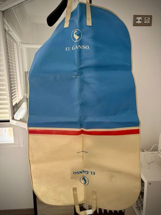 Bolsa Portatrajes El Ganso Beige y Azul