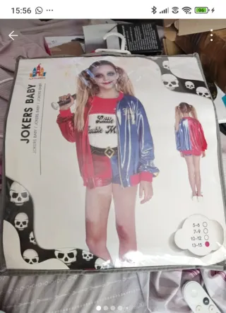 Disfraz Joker Baby Atosa Talla 13-15