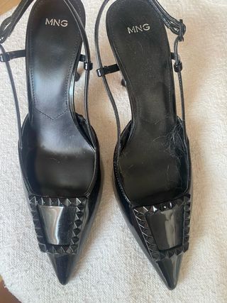 Zapatos mango tacón sin usar
