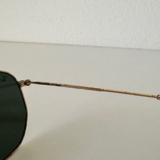 Gafas Ray-Ban Hexagonales Doradas y Verdes