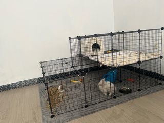 Jaula grande modular para mascotas