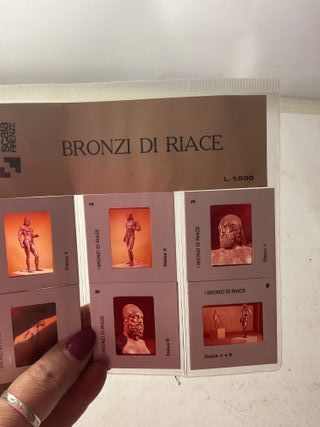 Diapositive Bronzi di Riace