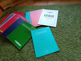 Telemann.Concierto para violín en sol mayor Urtext