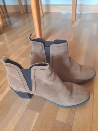 Botines ante marrón Talla 39