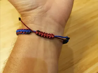 Pulsera del Barça. 