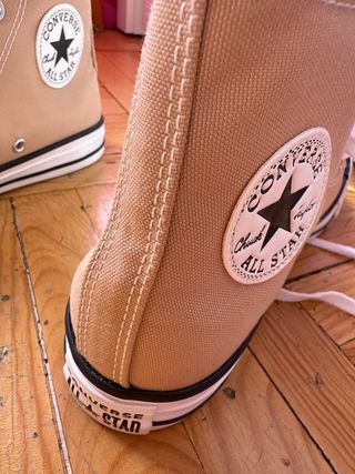 Converse Beige/Marrón Nuevas Talla [Talla]