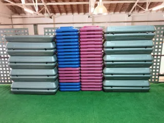 Plataformas Step Aeróbic + Bases Altura
