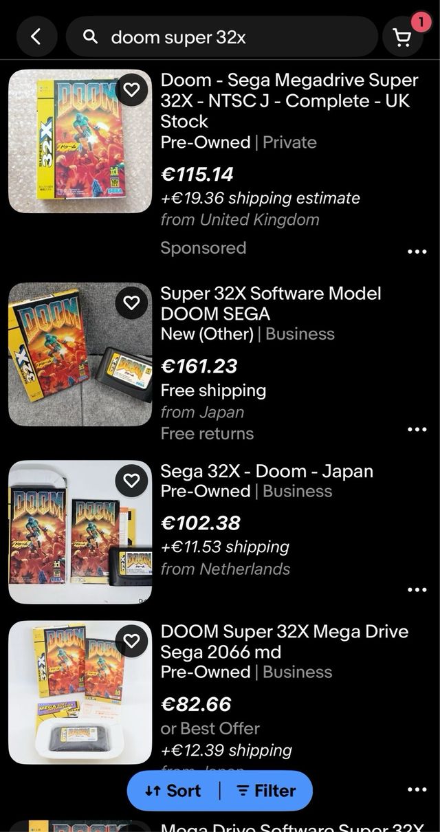 Doom Super 32X Completo