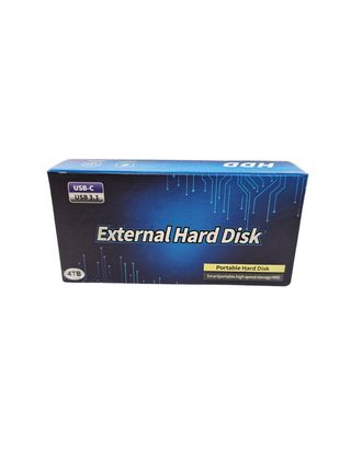 DISCO DURO PORTABLE 4TB HDD TYPE C *A ESTRENAR*