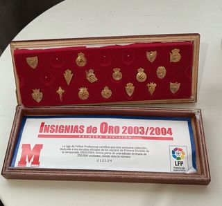 Insignias de Oro Colección 2003/2004