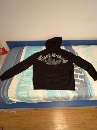 Sudadera Pull&Bear Negra Talla L