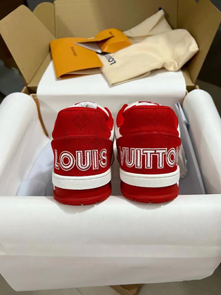 Zapatos Louis Vuitton Rojos y Blancos