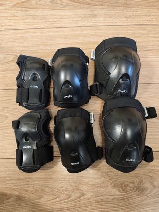 Protecciones Patines Oxelo. 