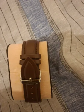 Reloj LIBACY Caballero Marrón/Plateado