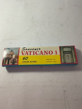 Scatola Diapositive Vaticano 1 - 60 Colori