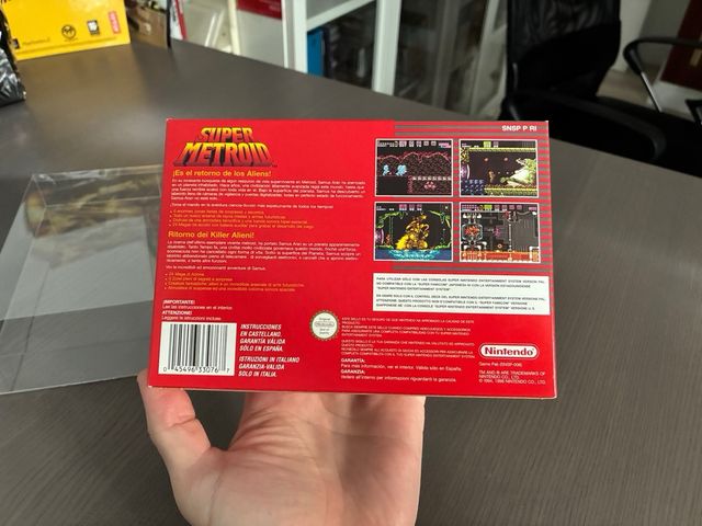 Super Metroid Super Nintendo SNES