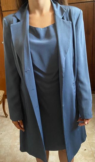 Traje vestido + chaqueta