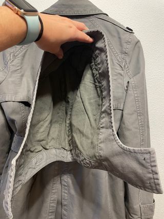 Gabardina Comptoir des Cotonniers gris