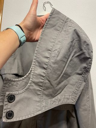 Gabardina Comptoir des Cotonniers gris
