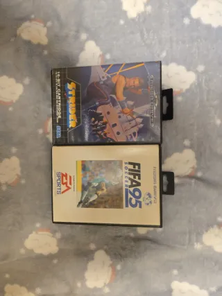 Strider y FIFA 95 Mega Drive Sega
Con póster