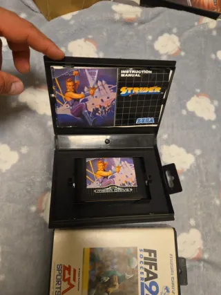 Strider y FIFA 95 Mega Drive Sega
Con póster