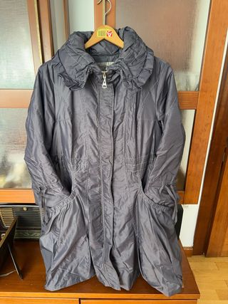 Parka/gabardina morada mujer