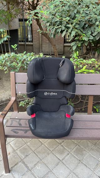 Silla Cybex Isofix Coche Negra