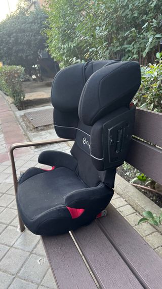 Silla Cybex Isofix Coche Negra