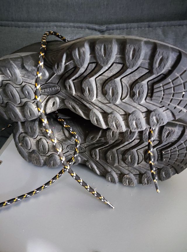 DÉCIMO Botas de Caminhada Pretas Tamanho 39