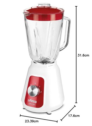 Batidora Ufesa Ruby Red 1500W