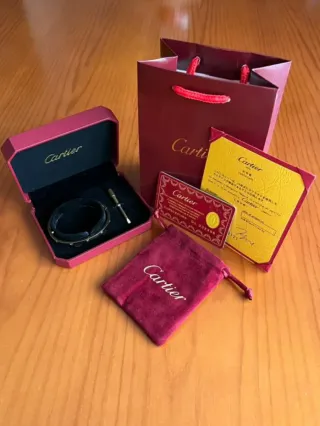 Pulsera Cartier Love Dorada para Mujer