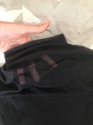 Camiseta manga larga cuello alto mujer