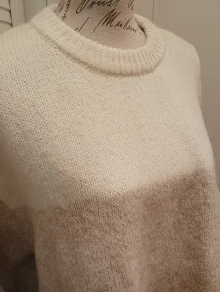 VESTIDO NUEVO PUNTO ZARA, T-L