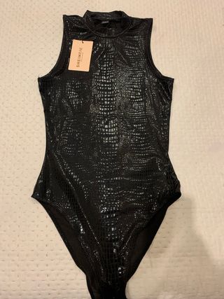 Body SHEINBAE efecto piel de serpiente